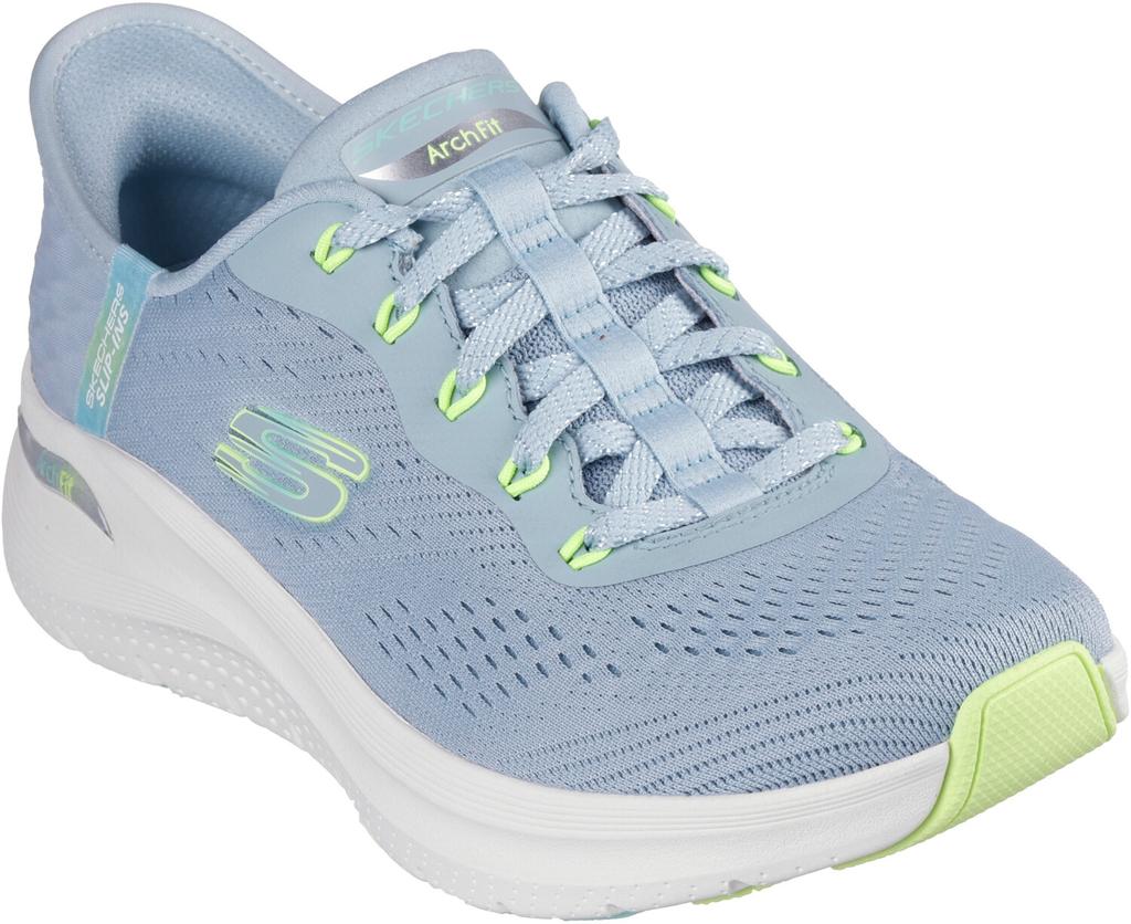Sneakers Skechers Arch Fit 2 0 Easy Chic Blue Green