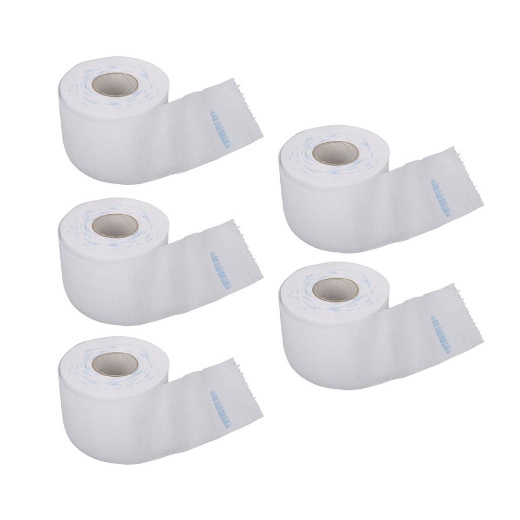 5 Rollen Einweg-Friseurpapier, sauber, weich, hautfreundlich, Haarschneidepapier für den Salon