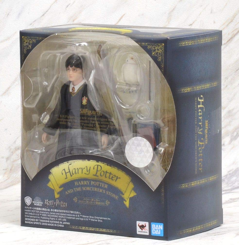 TAMASHII NATIONS Harry Potter and the Stone Harry Potter Potter and the Approximately 120mm ABS PVC Painted Movable Figure S.H.Figuarts Philosopher's