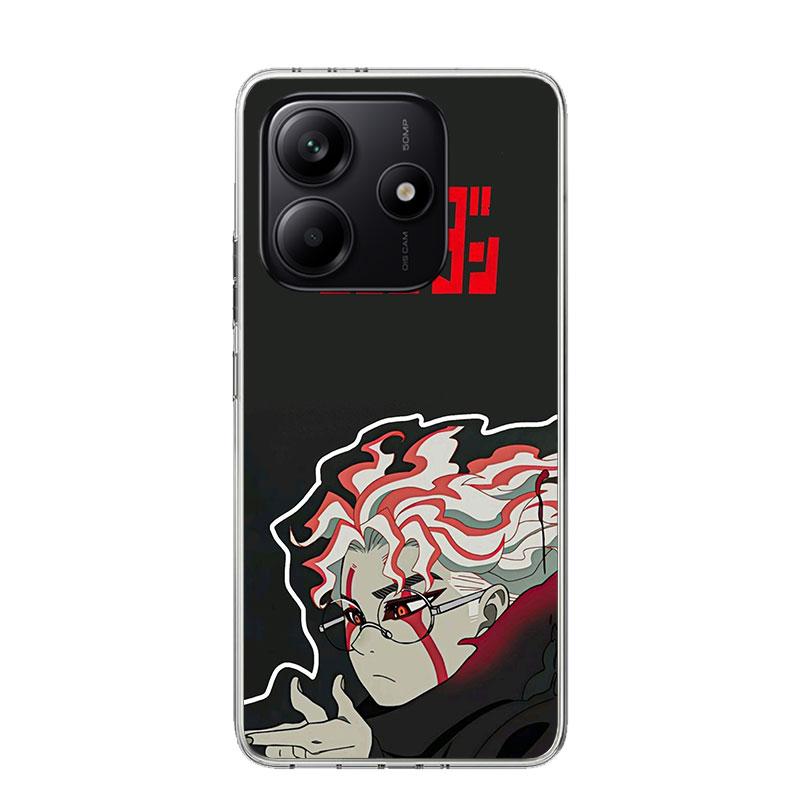 Anime D-Dandadans Okarun Phone Case For Xiaomi Redmi Note 13 14 15 Pro Plus 12S 12 14S 11S 11E 10 10S 11 11T 5G 4G Cover Coque R
