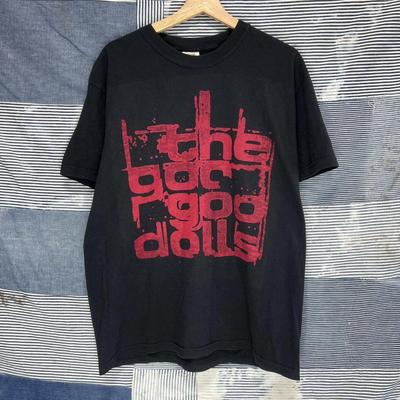 Camiseta de Algodão com Gráfico do Nome da Banda Goo Goo Dolls Tamanho Completo S-5XL Camiseta Unissex