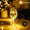 5/20m Rechargeable RGB String Lamp LED Fairy Light String LED Flashing Warmlight Adjustable Dimming forBedroom Christmas Tree