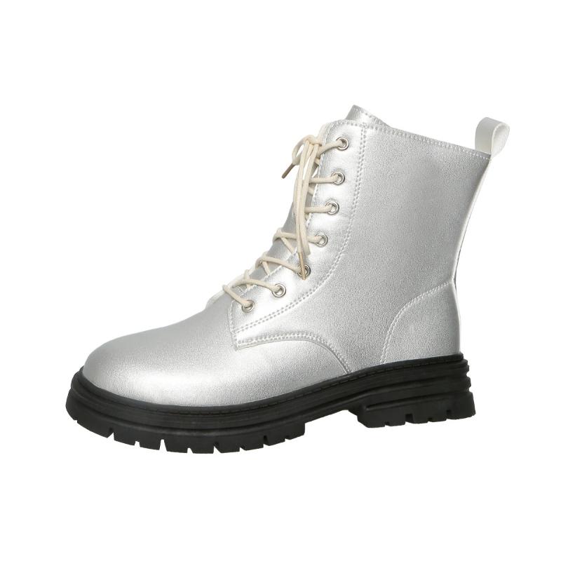 Autumn And Winter New European And American Women'S Boots Thick Soled Height Increasing Women'S Minimalist Fashion Boots 42