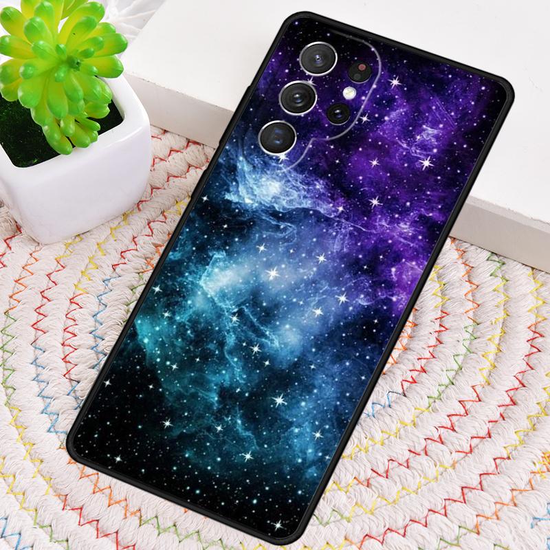 Star Sky Space TPU Phone Case For Samsung Galaxy Note 10 Pro S26 S25 S24 S23 S22 Ultra Plus S21 FE S20 Shockproof Cover