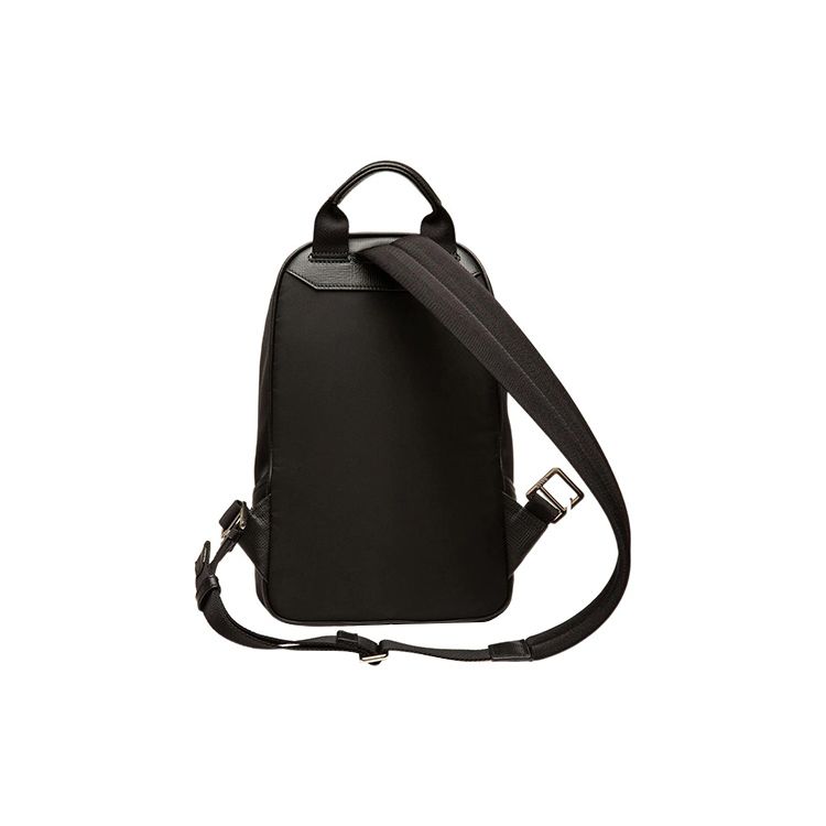Bally Fuston Classic Zipper Commuter Fashion Fabric Nylon Crossbody Shoulder Bag Unisex bags Black 6228790