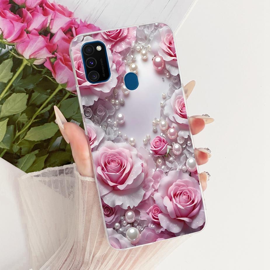 For Samsung Galaxy M21 Case SM-M215F New Fashion Painted Cover Soft Silicone Case For Samsung M21 2021 M 30 s Galaxy M30s Fundas