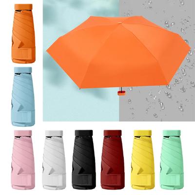 Travel Umbrella Rain Umbrellas Portable Windproof Waterproof Sun Protection