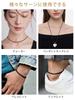 String Chain Black Waxed Stainless for Width 65cm [FindChic] Men's Necklace, Only, Cord, Steel, Pendants, Hypoallergenic, Accessory, 2mm,
