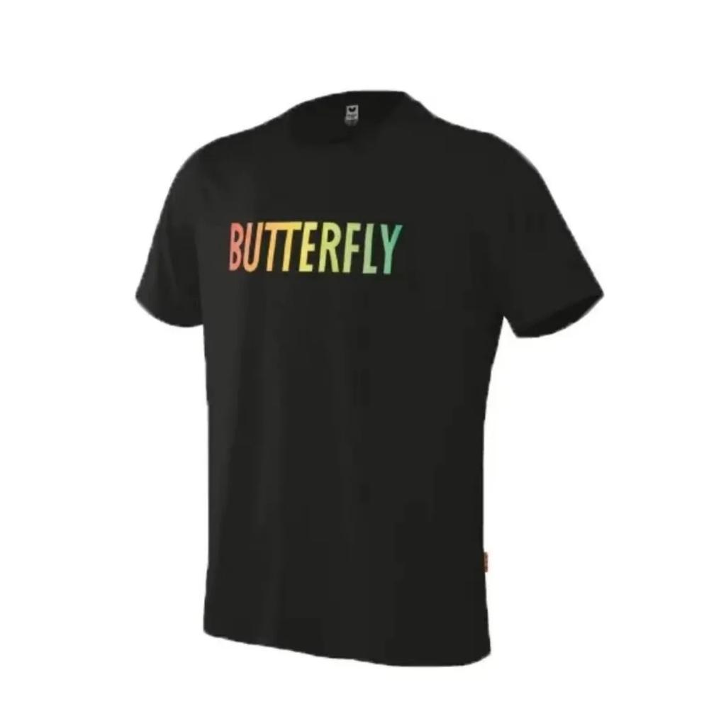 ZX Tee Butterfly New Table Tennis Sports Round Neck Short Sleeve 827 Simple Casual Sports T-shirt Short Sleeve Genuine Mens T Shirts