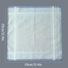 3Pcs Cotton Wedding Party Gift Women Square Color Plaid 29*29cm Hand Towels Sweat-absorbing Checkered Printed Handkerchiefs