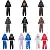 Felpa e Jogger Sp5der Streetwear Set Cotone Uomo Outfit Casual Autunno 2025