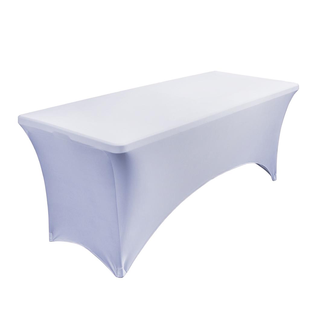 Elastic tablecloth cocktail bar for conference wedding outdoor wedding decoration table skirt tulle table skirt party birthday