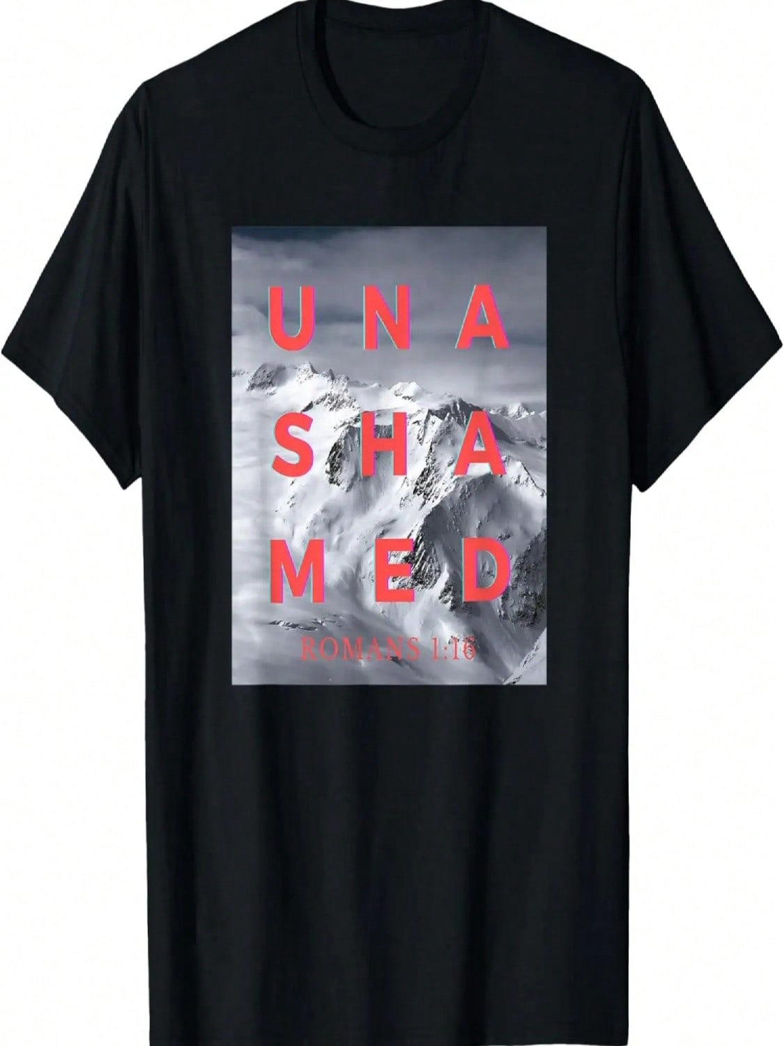 Unashamed Of The Gospel Of Christ, Bold Romans 116 T-Shirt S разноцветный