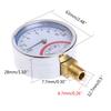 10 Bar Temperature Pressure Gauge Meter G1/4 Thread 2 in 1 Thermometer