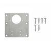 Stainless Steel Hinge Repair Plate Acccessories Cupboard Door Drawer