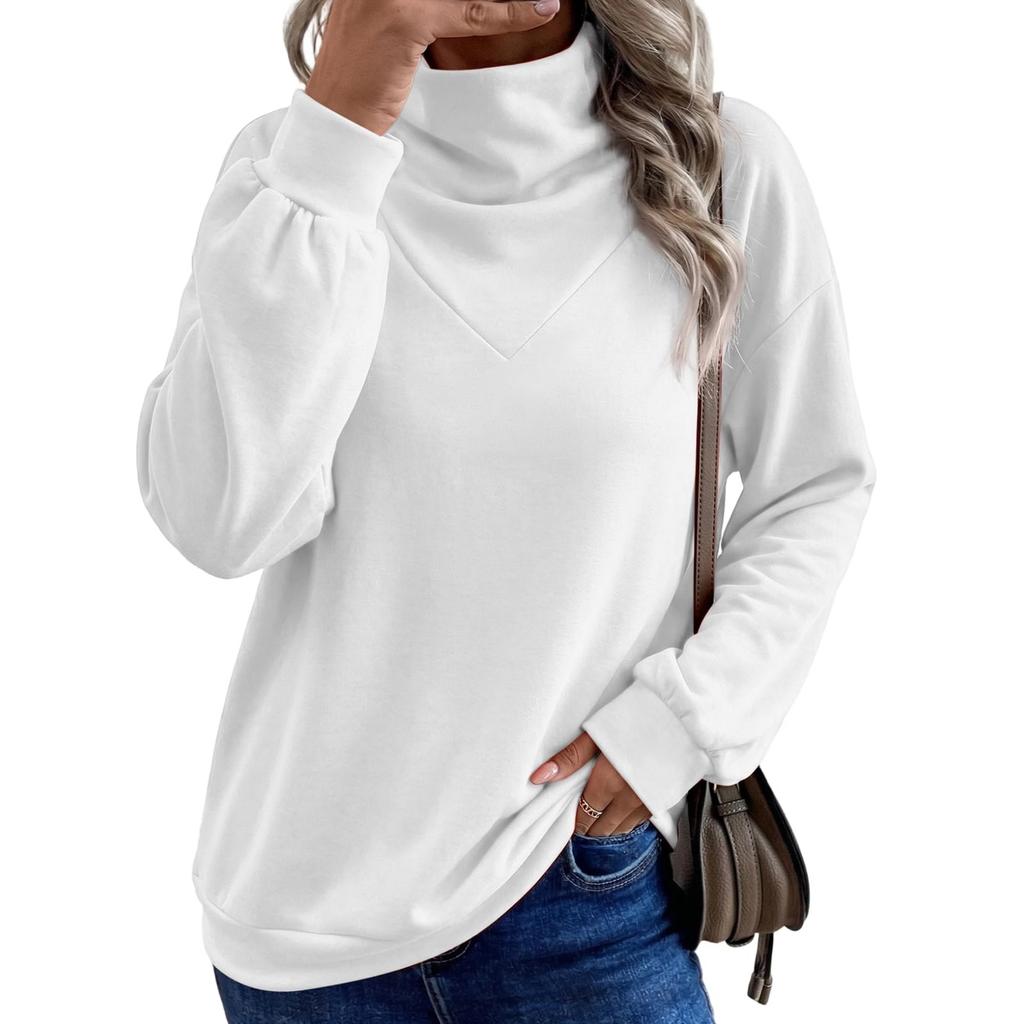 Women's Casual Long Sleeve T-Shirt Top for Everyday Wear