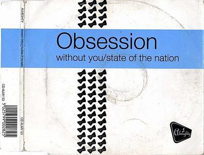 CD OBSESSION  Without You  State Of The Nation CDALMY53 Almighty 1994 UK Dance  Electronica Used