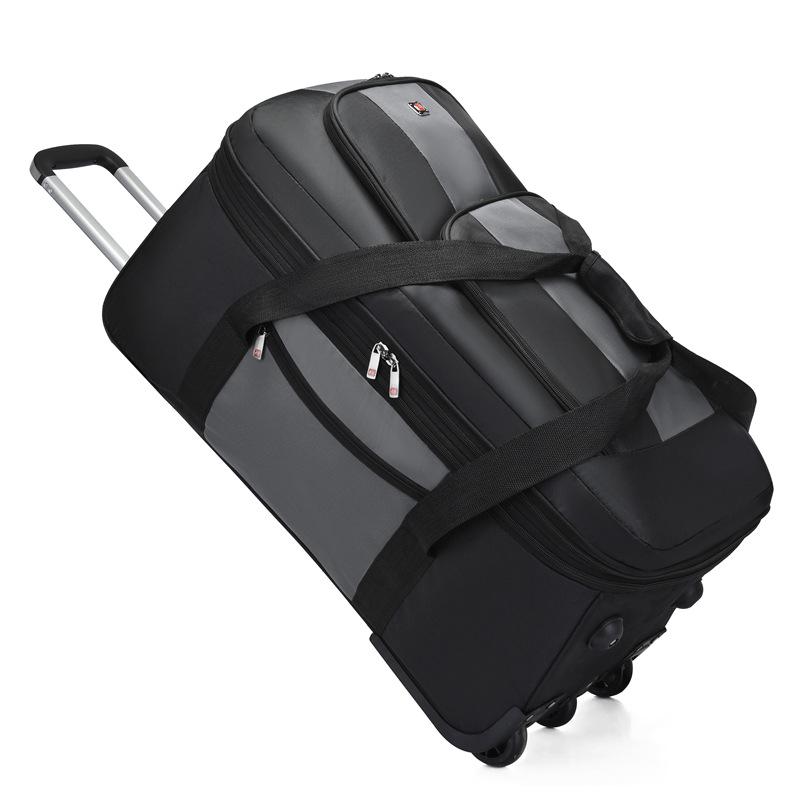 

Очень большая расширяемая дорожная сумка-тележка из ткани Оксфорд Large