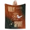 Holy Spirit Dove Design Keep warm,Flannel Blanket for Bedroom, Living Room, Sofa, and Nap