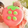 Good-Strawberry Plush Cartoon Happy Fruit Park Pillow Picking Strawberry