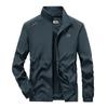 Autumn Men's Outdoor Casual Jacket Large Size Quick-Drying Sports Jacket Thin Elastic Fabric Jacket