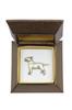 Bull Terrier, Bully I - Dog brooch in a gift box, elegant pin, lapel pin for Art-Dog brand jacket