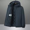 Autumn and Winter Cotton Coat Men's Coat Outdoor Casual Detachable Hat Jacket Men's and Women's Cotton Coat with Thick Cotton Coat Windbreaker