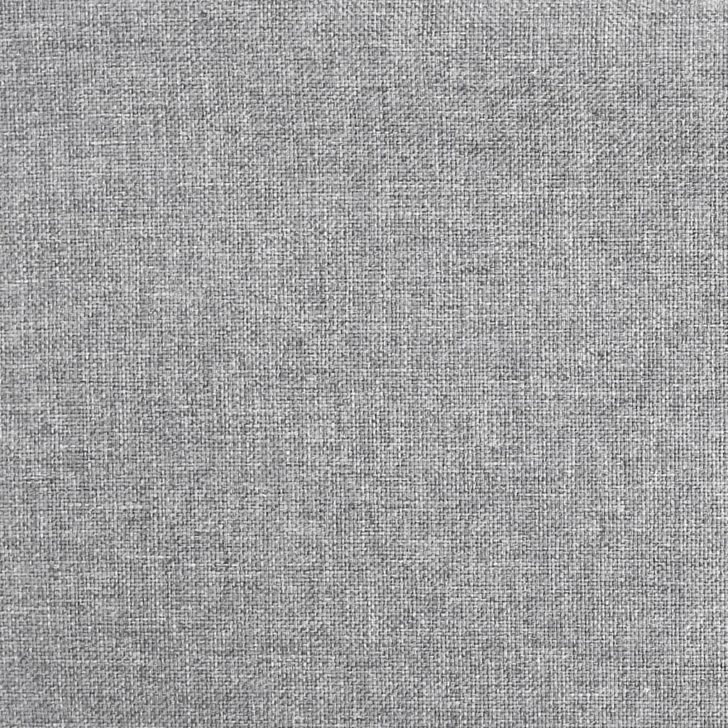 Rocking Chair Light Grey Fabric