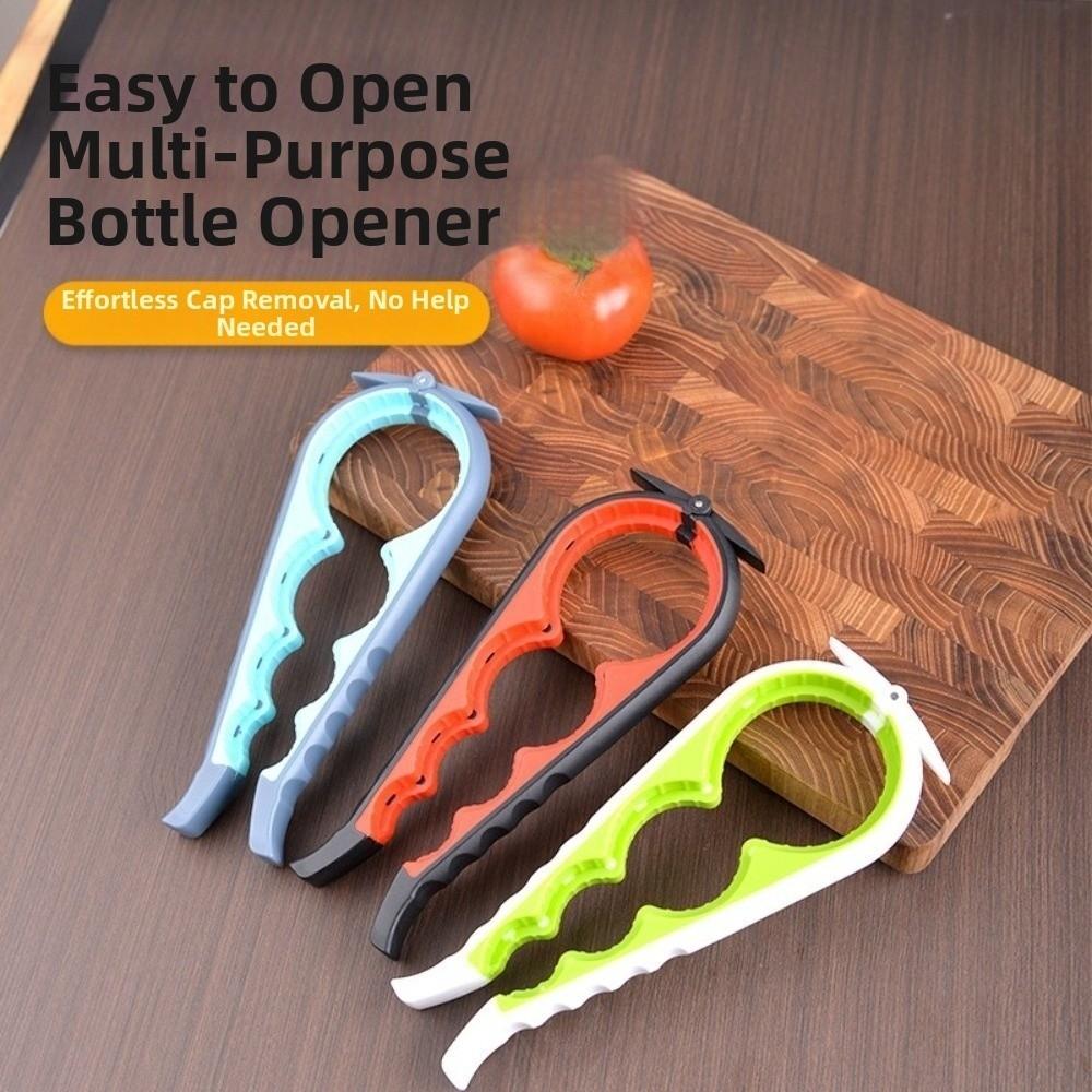 4 In 1 Bottle Wrench Labor-saving Can Lid Remover Kitchen Gadget Bottle Cap Twister  Everyday Use