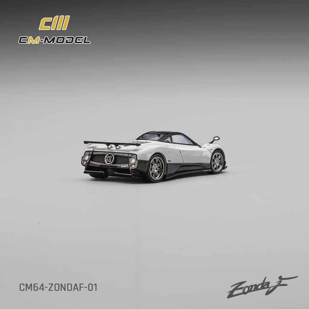 Diecast Car Model CM Model Zonda F ZONDAF - 01 (White) 1:64