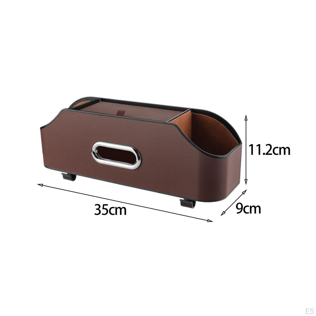 Back Storage Box Car Travel Accessories Stowing Tidying Hanger Organizer Leather Backseat