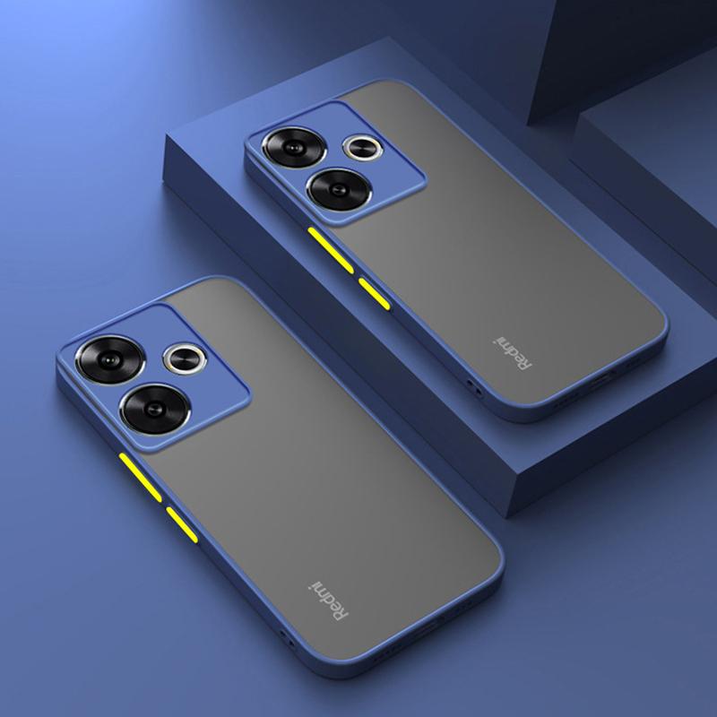 

Броньований чохол для Xiaomi Redmi Note 14 13 12 11 11s Pro Plus Pro+ 5g Військовий клас Ударостійкий Гібридний Жорсткий Чохол М яка Накладка Накладка Redmi Note 14 5G (Global) синій
