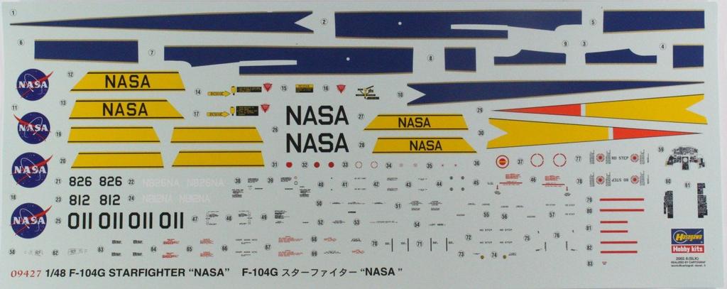 Lockheed Martin Starfighter 1/48 F-104G 'NASA'