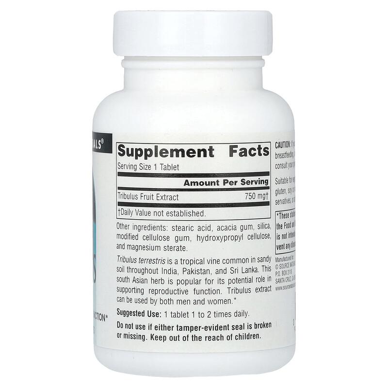 Tribulus Extract, 750 mg, 60 Tablets