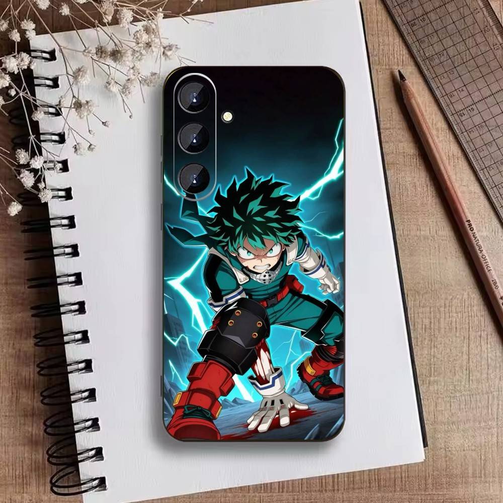 Katsuki Bakugo Hero Academia Phone Case For Samsung Galaxy A73,A72,A71,A70,A52,A51 Others Soft Black Cover
