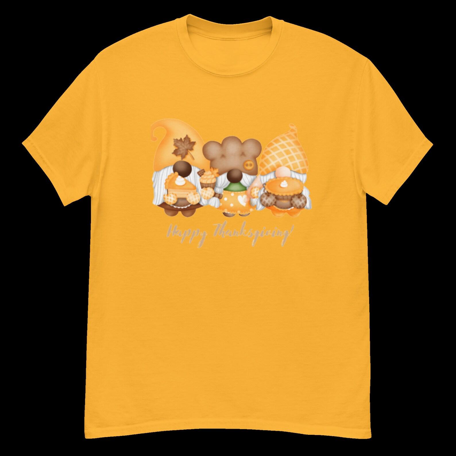 Gnome Thanksgiving T-Shirt M