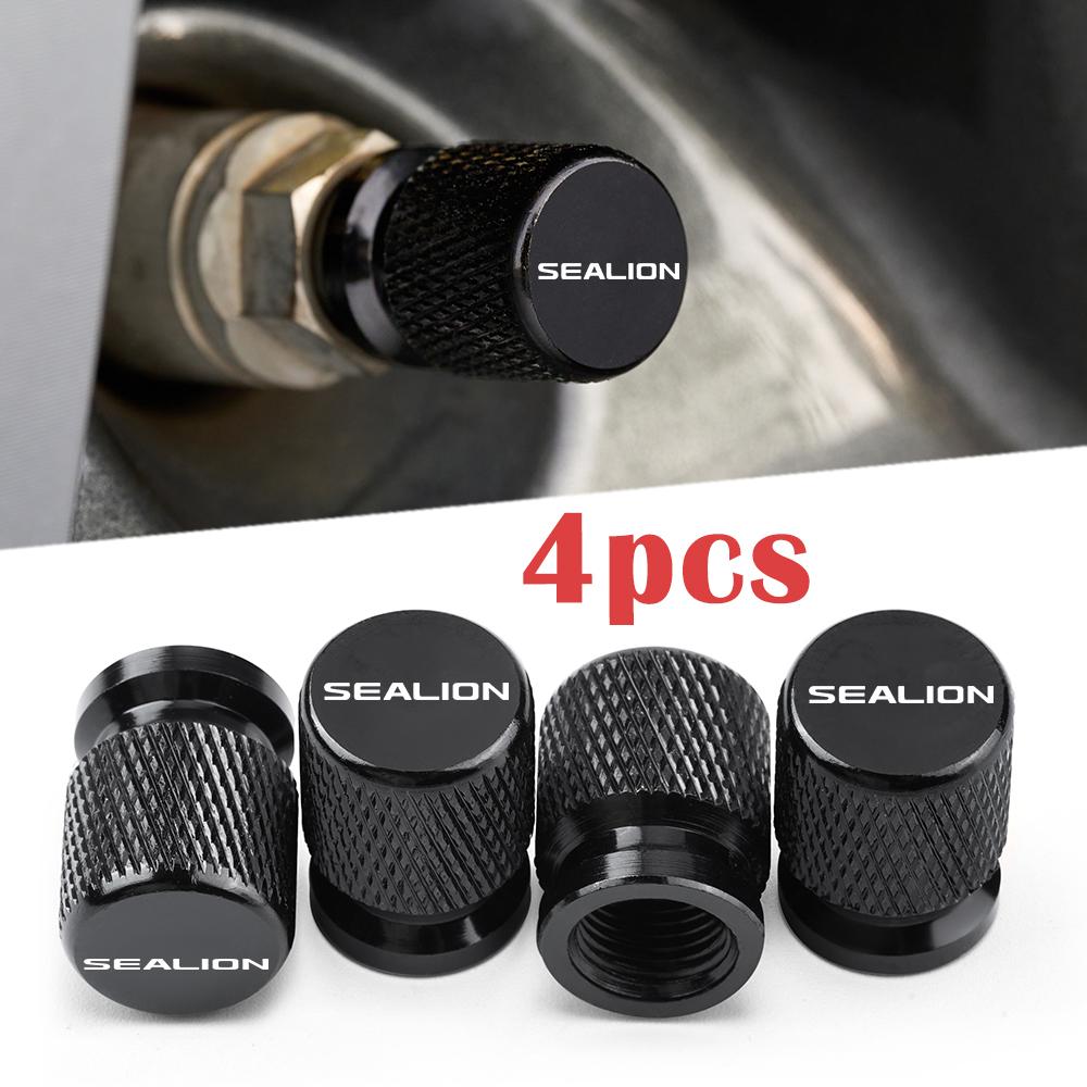 4 Stück Für BYD Sealion6 Sealion 6 Sealion7 Sealion 7 2023 2024 2025 Auto Rad Reifen Ventilkappen Reifenventilschaftabdeckungen Luftstaub Wasserdicht