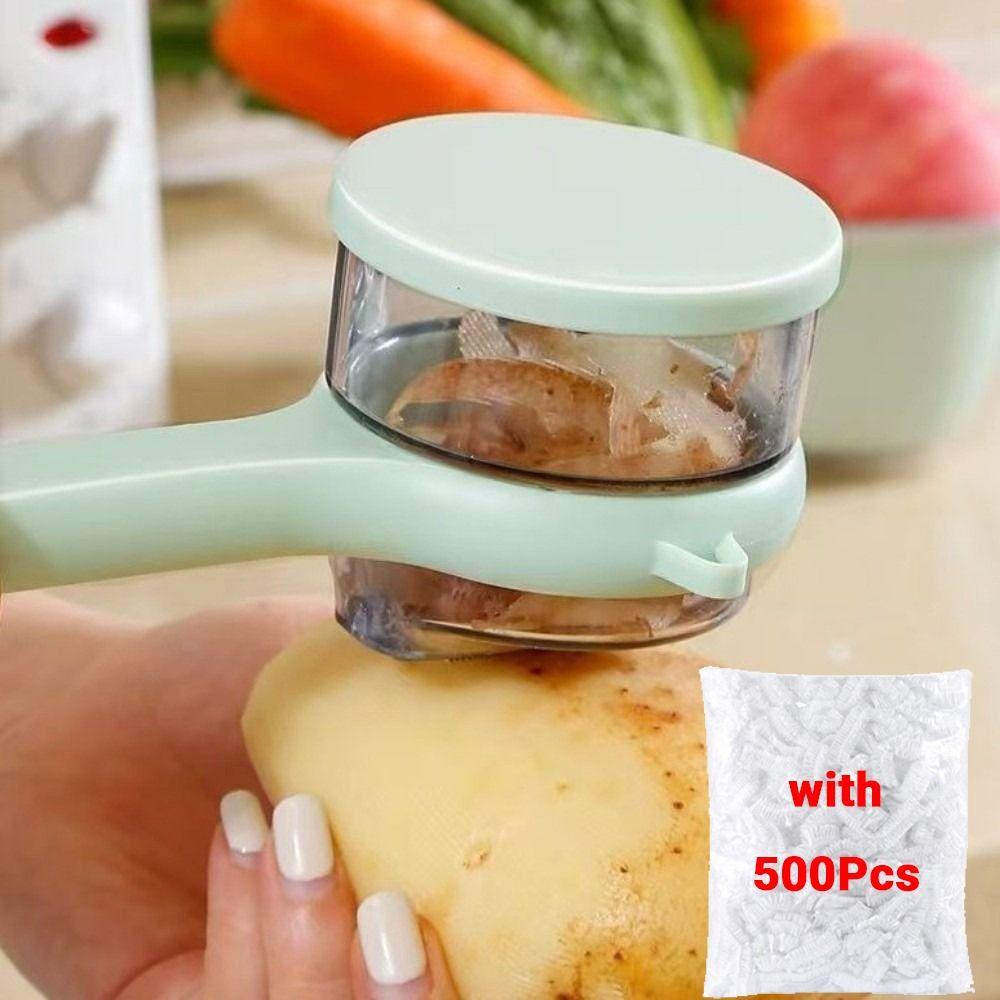 Manual Vegetables Peeling Tool Fruit Peeler with Storage Box  Potatoes Cucumber