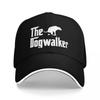The Dogwalker Funny Dog Walker Baseball Cap Hat Man For Sun Luxury Ladies Mens