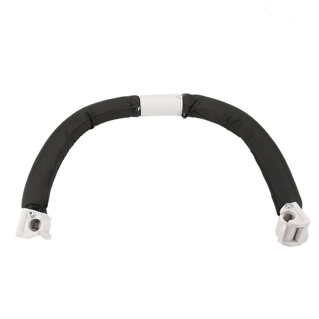 Baby Stroller Handle Handlebar Armrest Bumper Bar Black