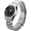 Seiko Men's Automatic Watch SNKL45K1 Stainless Steel Black Dial 21 Jewels
