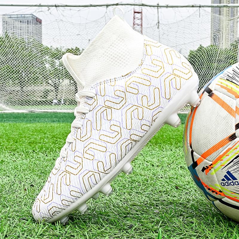 35-45Унисекс футбольные бутсы Молодежные футбольные бутсы большого размера Резиновая — фото 16