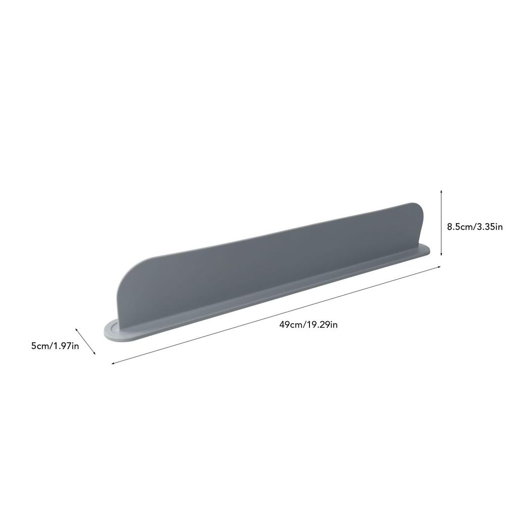 Silicone Sink Splash Guard Reusable Kitchen Water Deflector 49cm Splash Protector for Sink Keeps Counter Dry