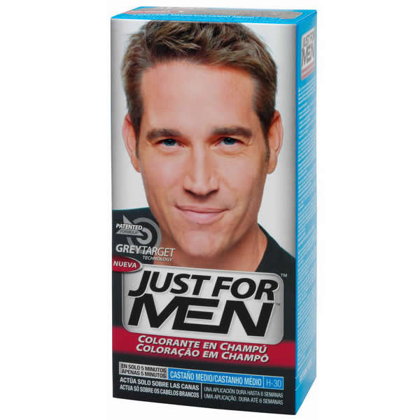 

Just For Men Шампунь-краска для волос светло-средне-коричневый 66 мл