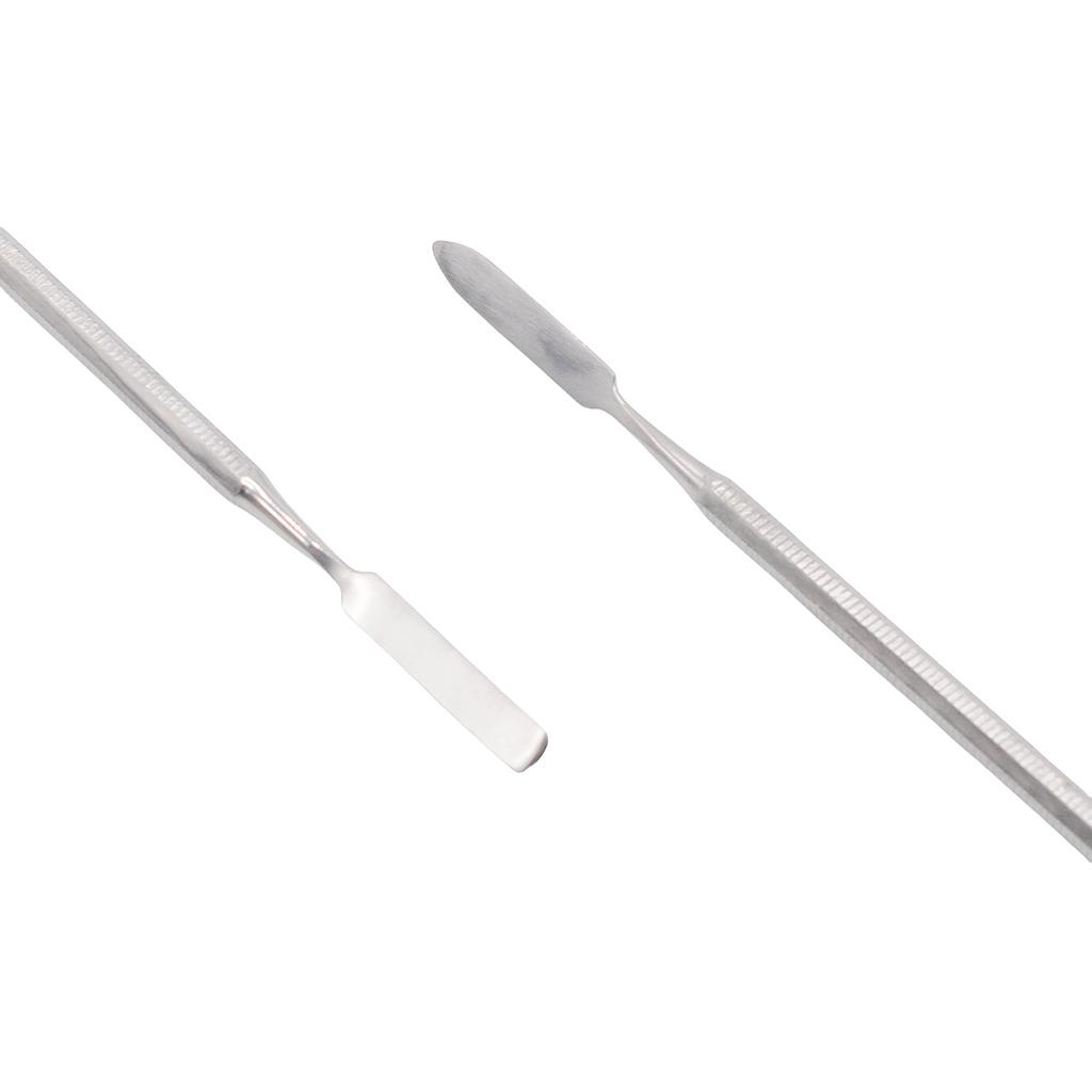 4Pcs Stainless Steel Double-Ended Dental Stirring Knives For Dental Cosmetic Mixing Powder Stirring Rods Durable Tools