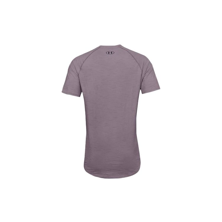 Under Armour Training Sports Straight-Leg T-Shirt Men Tops Lead-Grey Purple 1351570-585