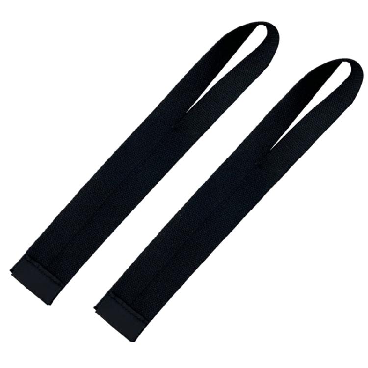 

1Pair Weightlifting Strap Wrist Belt Cotton Wristband for Strength Training 1 чорний