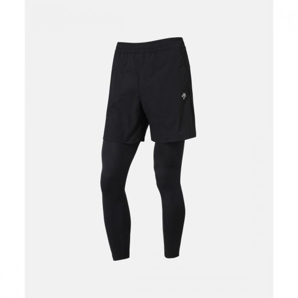 

Беговые леггинсы Descente Integrated Shorts Black BLK0BLACK/100