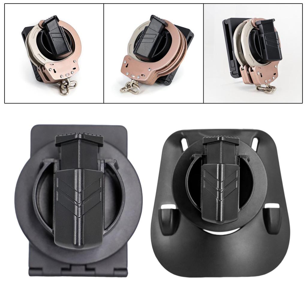Handcuff Case Quick Release Belt Clip Durable Professional Easy to Carry Protective Multifunctional Handcuff Bag for Sports