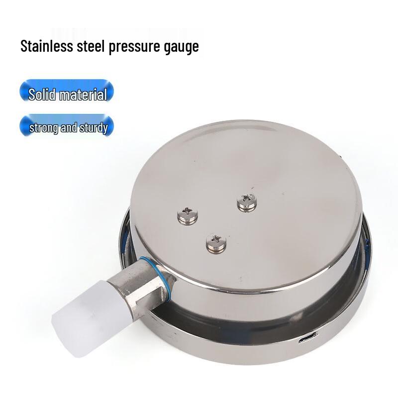 Junceng 304 Stainless Steel Radial Pressure Gauge
